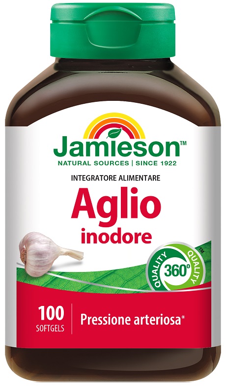 JAMIESON AGLIO INODORE 100 SOFTGEL - Fontenova srl