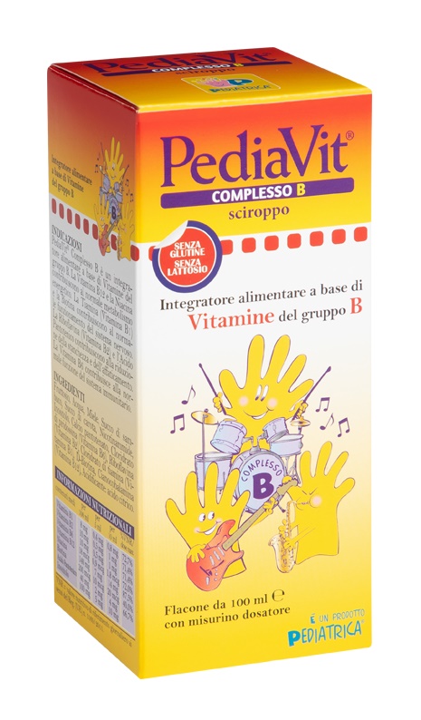 PEDIAVIT COMPLESSO B SCIROPPO 100 ML - Fontenova srl