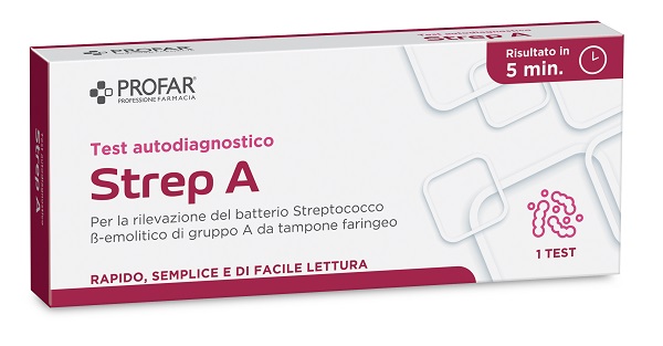 TEST STREPTOCOCCO PROFAR CON CASSETTA A POZZETTO 1 PEZZO - Fontenova srl