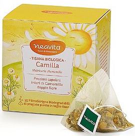 FILTROSCRIGNO CAMOMILLA BIO 15 FILTRI 1,5 G - Fontenova srl