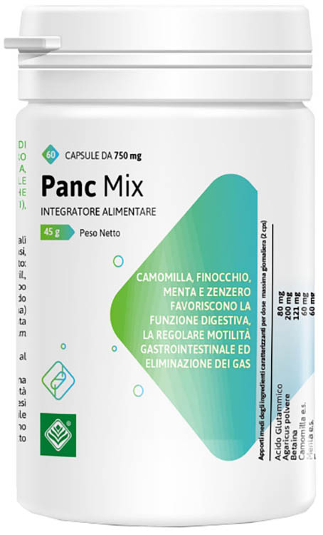 PANC MIX 60 CAPSULE DA 750 MG - Fontenova srl