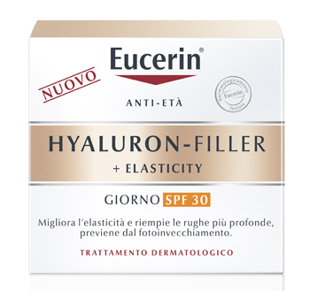 EUCERIN HYALURON-FILLER + ELASTICITY CREMA GIORNO SPF30 50 ML - Fontenova srl