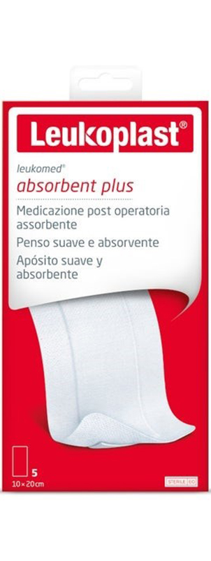 LEUKOMED MEDICAZIONE POST-OPERATORIA IN TESSUTO NON TESSUTO 10 X 20 CM - Fontenova srl