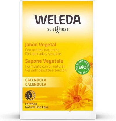 SAPONE VEGETALE CALENDULA 100 G - Fontenova srl