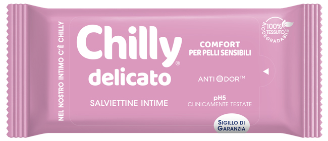 CHILLY SALVIETTE INTIME DELICATE 12 PEZZI - Fontenova srl