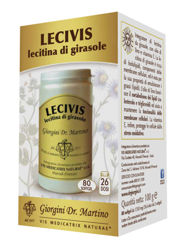 LECIVIS 100 G 80 SOFTGEL - Fontenova srl