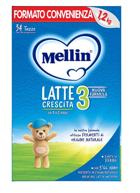 MELLIN LATTE CRESCITA 3 1,2 KG - Fontenova srl