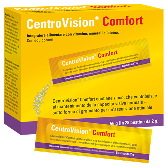 CENTROVISION COMFORT 28 BUSTINE GUSTO ARANCIA - Fontenova srl