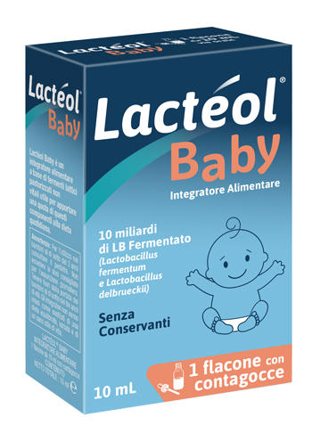 LACTEOL BABY FLACONE CON CONTAGOCCE 10 ML - Fontenova srl