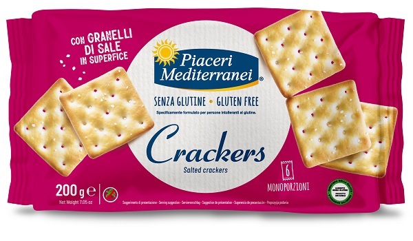 PIACERI MEDITERRANEI CRACKERS 200 G - Fontenova srl