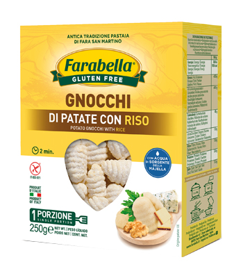 FARABELLA GNOCCHI PATATE CON RISO 250 G - Fontenova srl