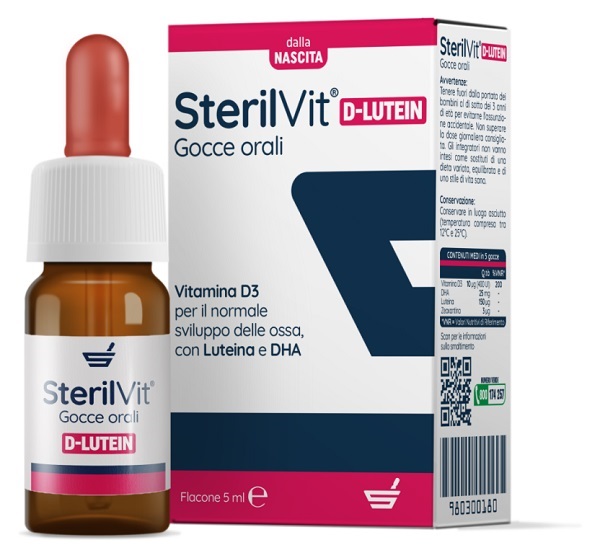 STERILVIT D LUTEIN DHA GOCCE 5 ML - Fontenova srl