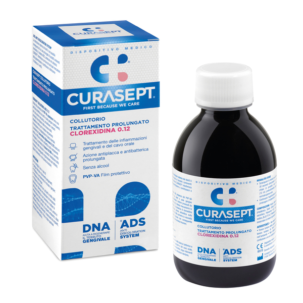 CURASEPT COLLUTORIO 0,12 ADS + DNA 200 ML - Fontenova srl