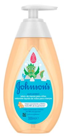 JOHNSONS BABY PURE PROTECT SAPONE MANI BAMBINI 300 ML - Fontenova srl