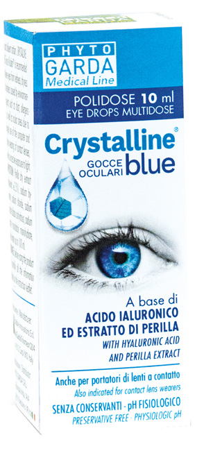 CRYSTALLINE BLUE GOCCE POLIDOSE 10 ML - Fontenova srl