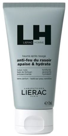 LIERAC HOMME BALSAMO DOPOBARBA 75 ML - Fontenova srl