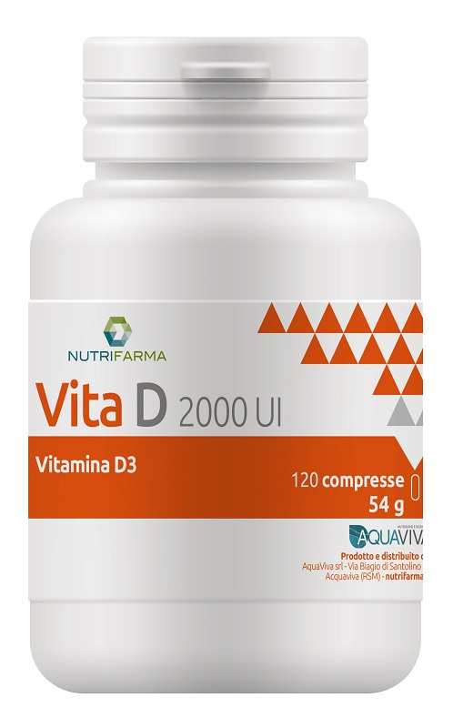VITA D 2000UI 120 COMPRESSE - Fontenova srl