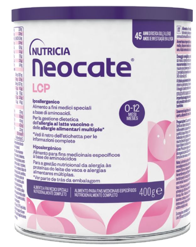 NEOCATE LCP POLVERE 400 G - Fontenova srl