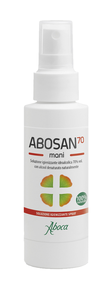 ABOSAN70 SOLUZIONE IGIENIZZANTE MANI 100 ML SPRAY - Fontenova srl