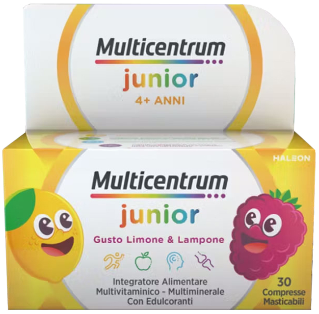 MULTICENTRUM JUNIOR 30 COMPRESSE MASTICABILI PROMO 2020 - Fontenova srl