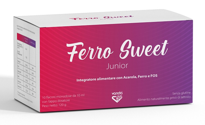 FERRO SWEET JUNIOR 10 FLACONCINI MONODOSE - Fontenova srl