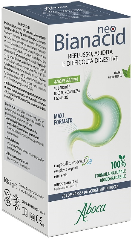 NEOBIANACID 70 COMPRESSE MASTICABILI - Fontenova srl