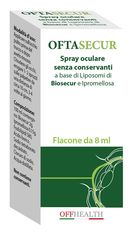 OFTASECUR BIOSECUR SPRAY OCULARE 8 ML - Fontenova srl