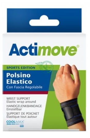 ACTIMOVE SPORTS EDITION POLSINO ELASTICO CON FASCIA REGOLABILE UNIVERSALE - Fontenova srl