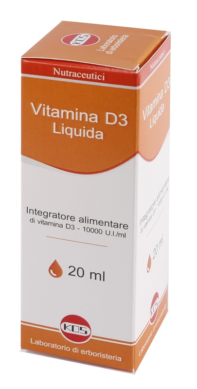 VITAMINA D LIQUIDA 20 ML 10000UI/ML - Fontenova srl