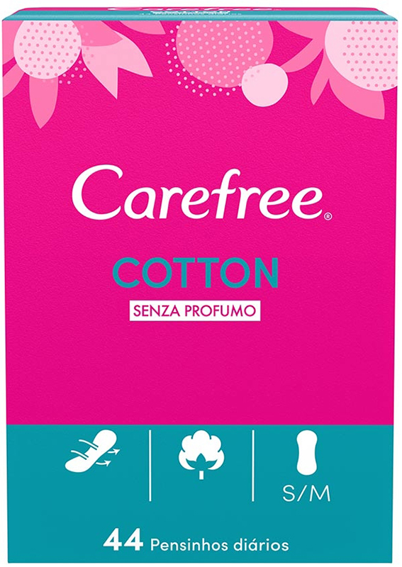 CAREFREE COTTON SALVASLIP 44 PEZZI - Fontenova srl