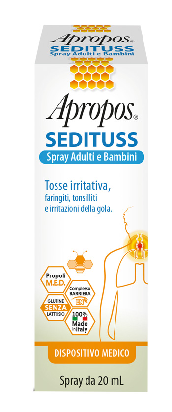 APROPOS SEDITUSS SPRAY ADULTI/BAMBINI 20 ML - Fontenova srl