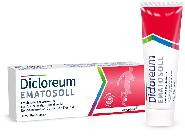 DICLOREUM EMATOSOLL GEL 50 ML - Fontenova srl