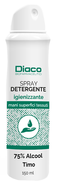 SPRAY DETERGENTE IGIENIZZANTE MANI E SUPERFICI SPRAY 150 ML - Fontenova srl
