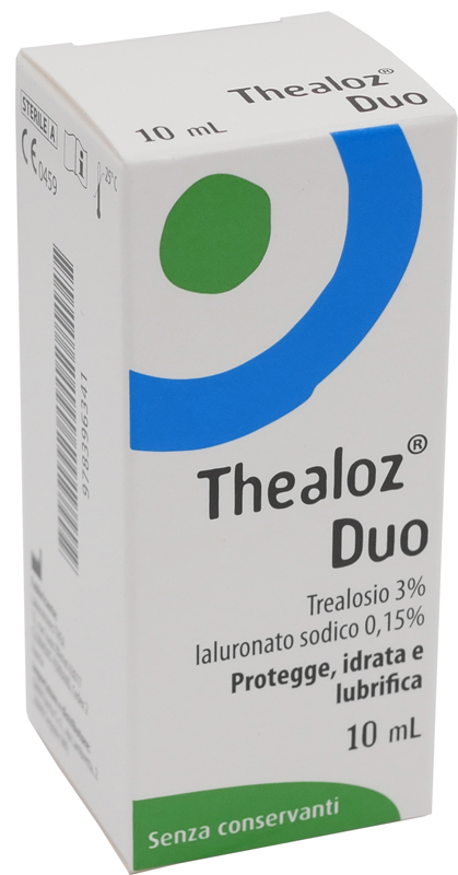 SOLUZIONE OCULARE THEALOZ DUO 10 ML - Fontenova srl