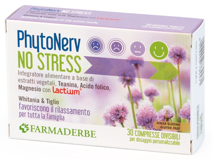 PHYTONERV NO STRESS 30 COMPRESSE - Fontenova srl
