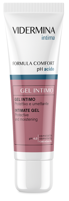 VIDERMINA INTIMA FORMULA COMFORT PH ACIDO GEL INTIMO PROTETTIVO E UMETTANTE NUOVA FORMULA 30 ML - Fontenova srl