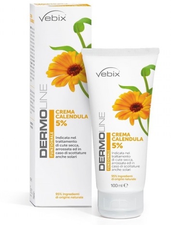 DERMOLINE CREMA VISO MANI CALENDULA 5% 100 ML - Fontenova srl