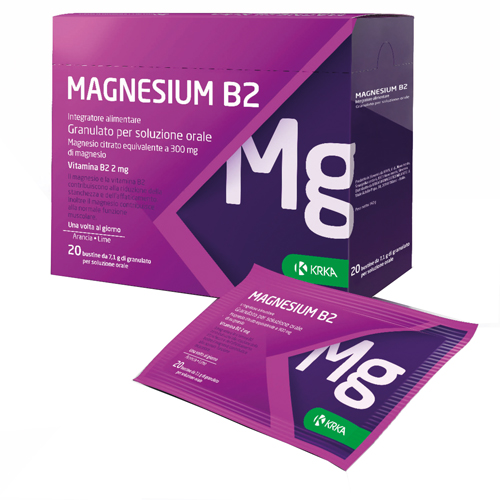 MAGNESIUM B2 300/2MG 20 BUSTINE - Fontenova srl
