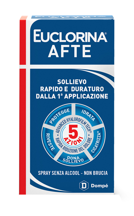 EUCLORINA AFTE SPRAY 15 ML - Fontenova srl