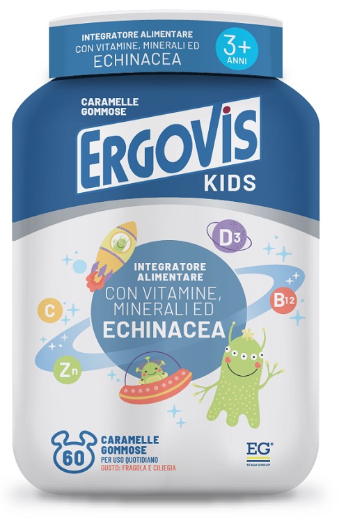 ERGOVIS KIDS 60 CARAMELLE GUSTOSE - Fontenova srl
