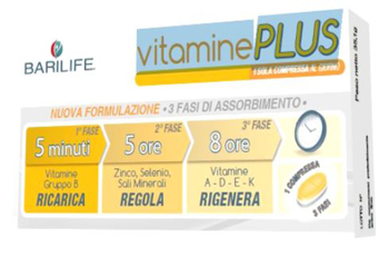 BARILIFE VITAMINE PLUS 30 COMPRESSE TRIFASE - Fontenova srl
