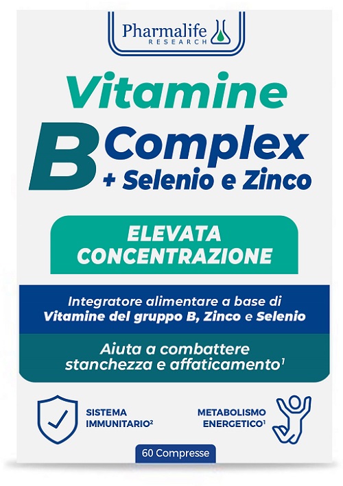 VITAMINA B COMPLEX 60 COMPRESSE VITACURVEG - Fontenova srl