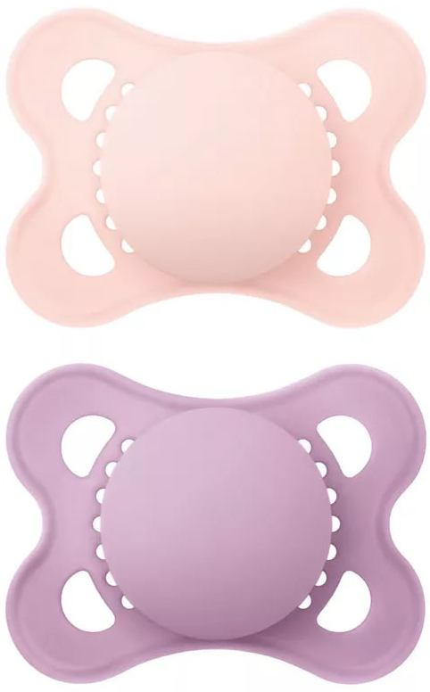 MAM SUCCHIETTO ORIGINAL 2-6 MESI SILICONE FEMMINA 2 PEZZI - Fontenova srl