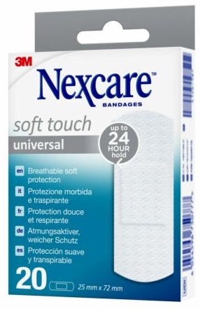 CEROTTO PREPARATO NEXCARE SOFT N0520NS-1 25X72MM - Fontenova srl