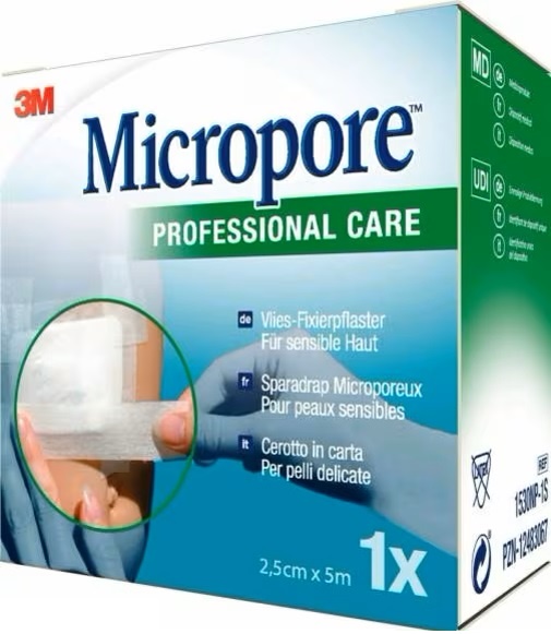 CEROTTO IN CARTA MICROPORE SURGICAL TAPE M5X25MM REFILL - Fontenova srl