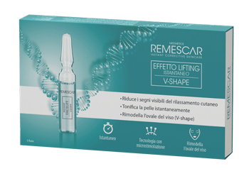 REMESCAR EFFETTO LIFTING ISTANTANEO V-SHAPE 5 FIALE X 2 ML - Fontenova srl