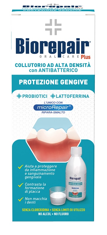 BIOREPAIR ORAL CARE PLUS COLLUTORIO PROTEZIONE GENGIVE 250 ML - Fontenova srl