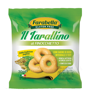 FARABELLA IL TARALLINO FINOCCHIETTO 30 G - Fontenova srl