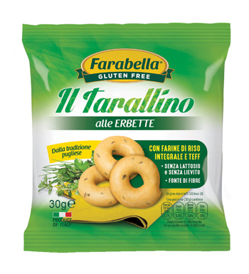 FARABELLA IL TARALLINO ERBETTE 30 G - Fontenova srl
