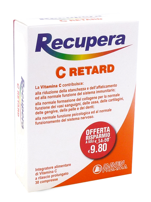 RECUPERA C RETARD 30 COMPRESSE - Fontenova srl